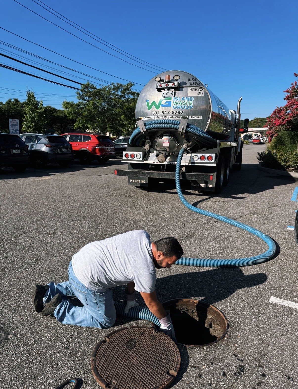 Island Waste Group commercial cesspool service