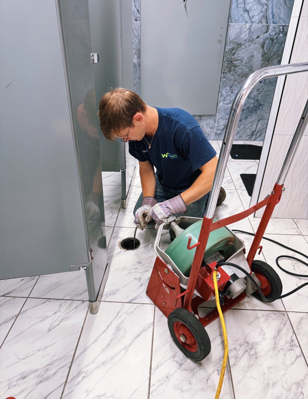 Island Waste Group commercial drain cleaning service