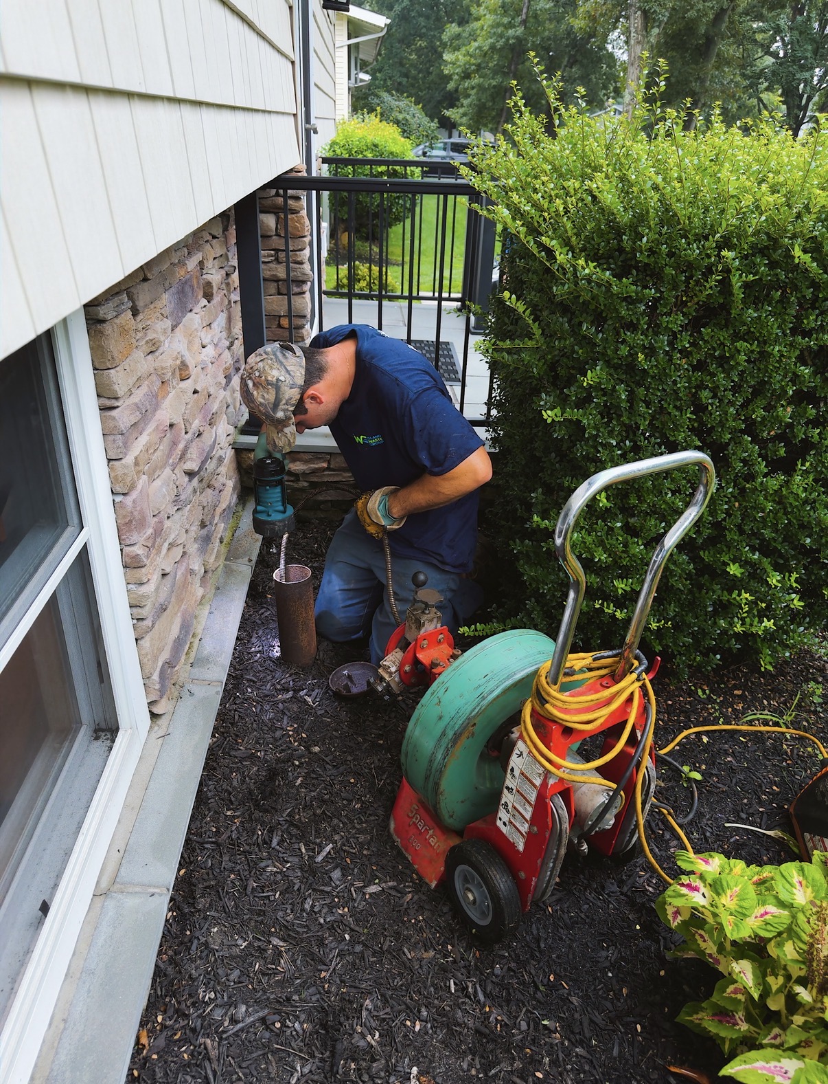 Island Waste Group residential drain cleaning service